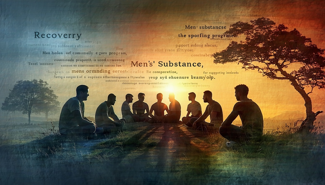 men substance use program