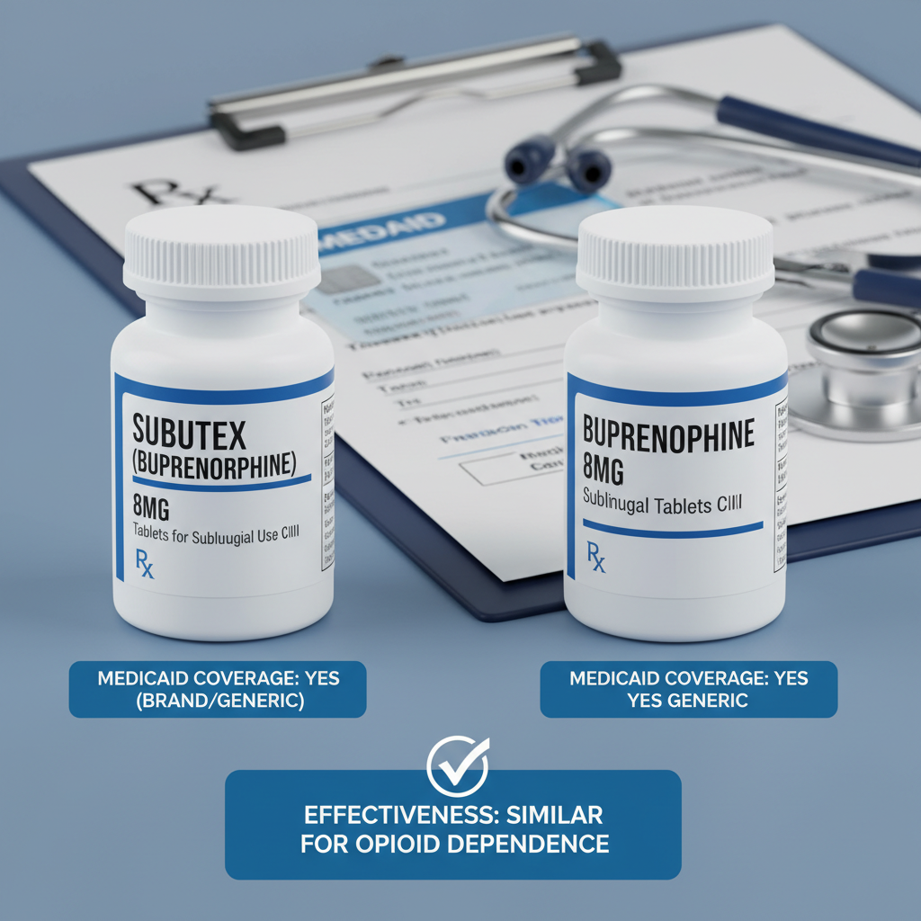 subutex vs buprenorphine explained