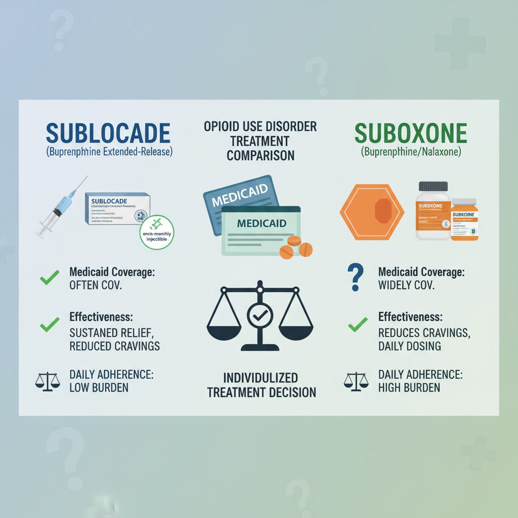 can sublocade replace suboxone therapy
